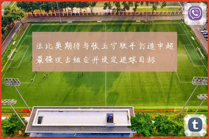 法比奥期待与张玉宁联手打造中超最强攻击组合并设定进球目标